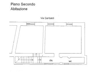 piano secondo.jpg - Three-room apartment Via Giuseppe Garibaldi, Segni - photo 23