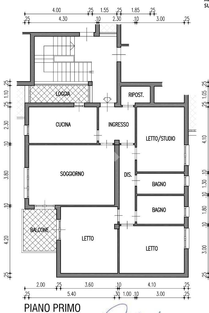 Appartamento Montecchio Emilia, Montecchio Emilia - planimetria 1