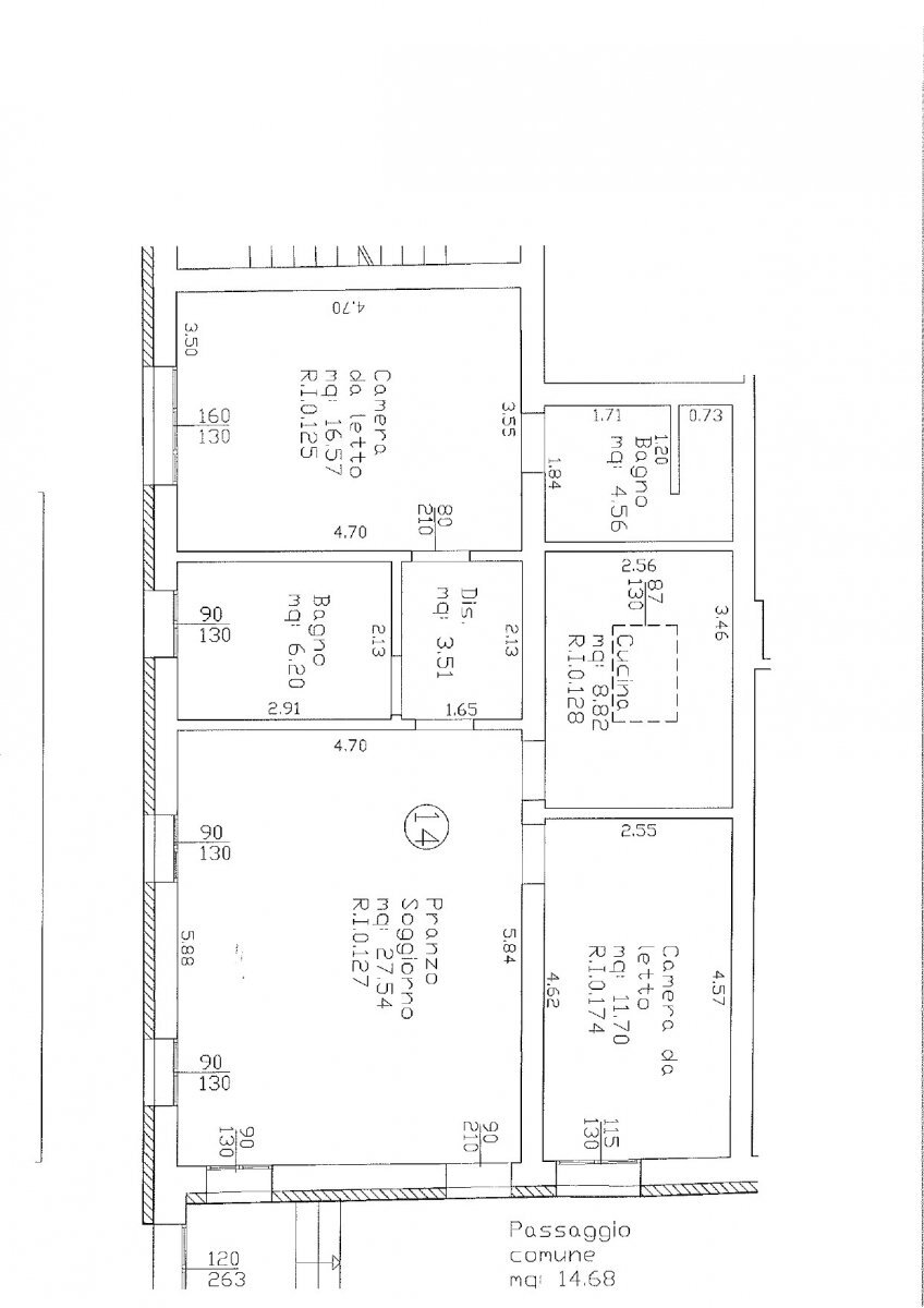 Two-room apartment Ravenna (neighborhood Centro Storico) - photo 1