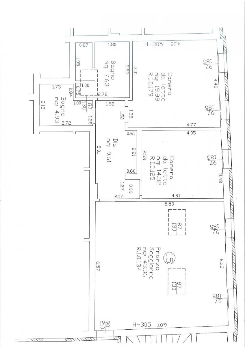 Two-room apartment Ravenna (neighborhood Centro Storico) - photo 1