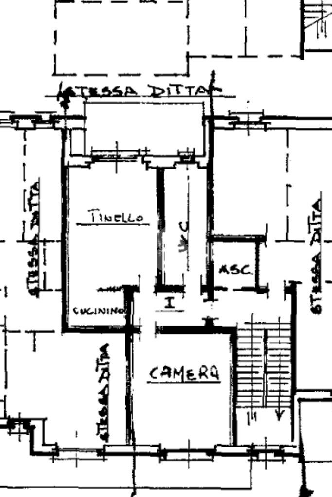 Bilocale Via Giosuè carducci, Ciriè - planimetria 1