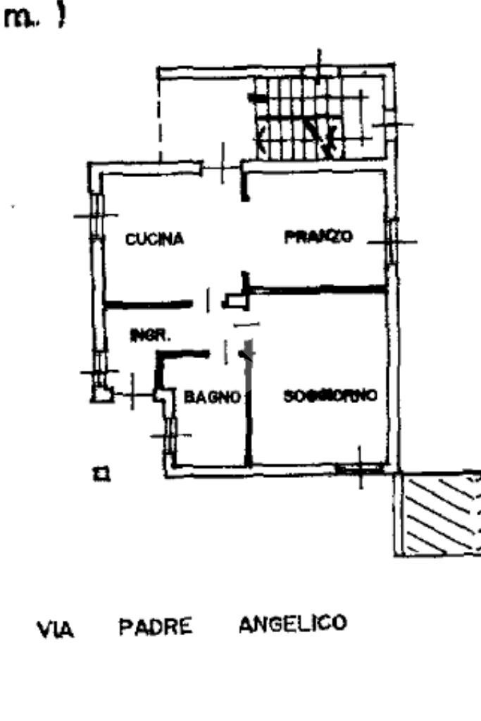 Villa Via padre angelico, None - planimetria 1