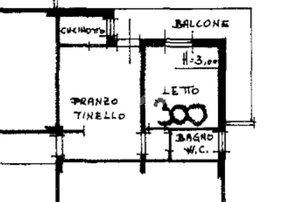 Bilocale Viale A. Palladio, Cesenatico - planimetria 1