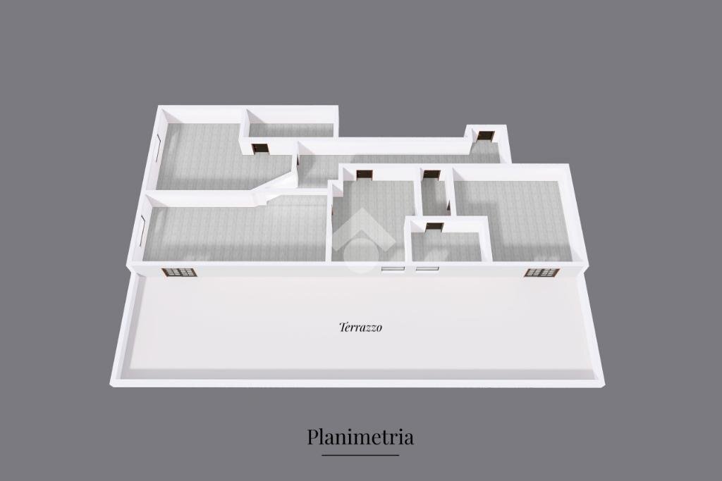 Quadrilocale Corso Nizza, Ventimiglia - planimetria 1