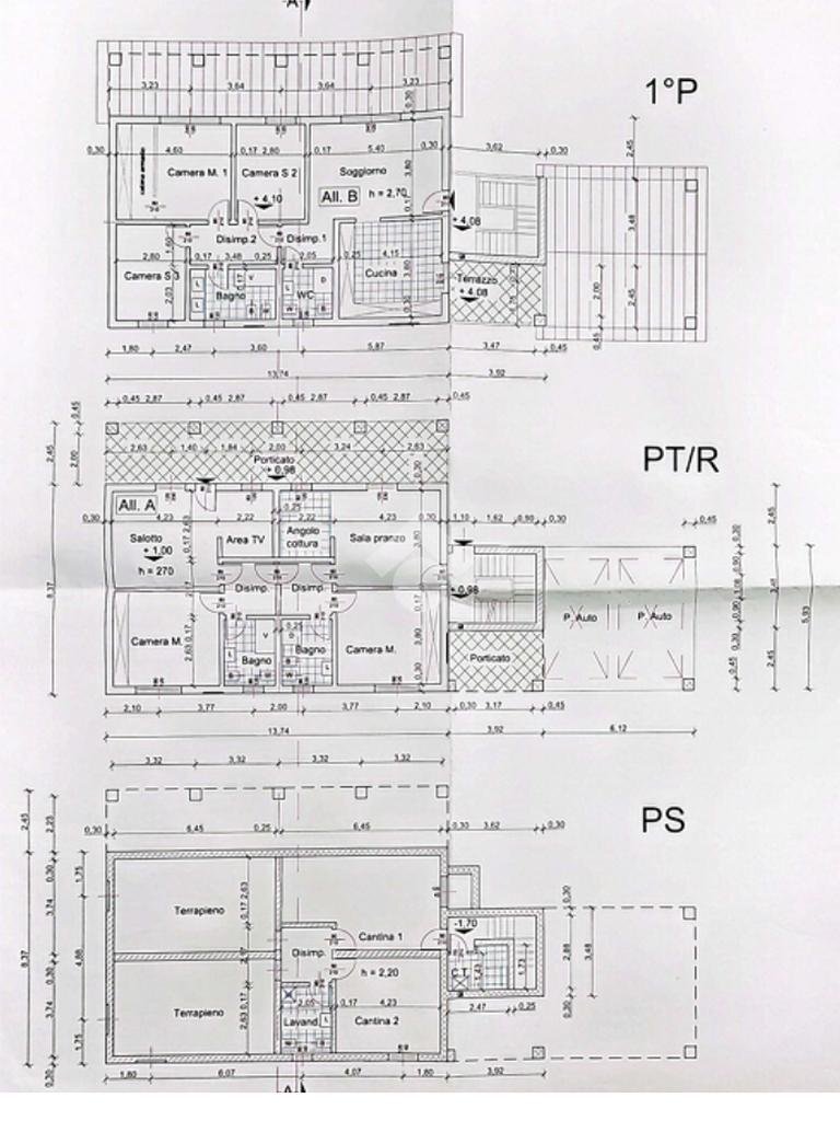 Terreno edificabile Via Baracca, Romentino - planimetria 1