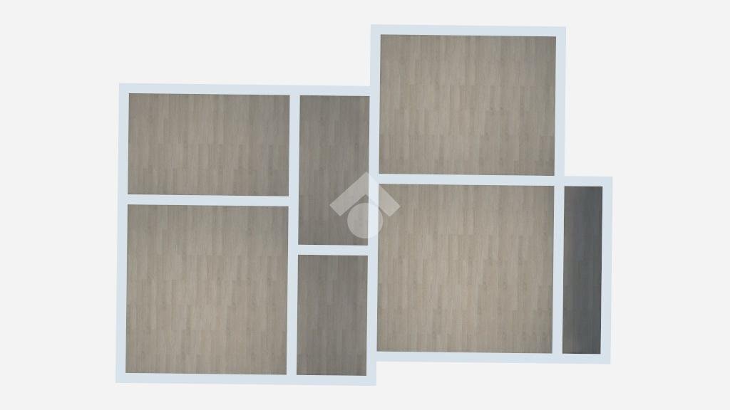 Three-room apartment Via Villa Glori, Parma - floor plans 1