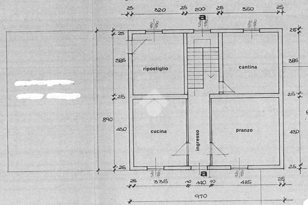 Villa Villa singola con capannone Via Dante Freddi, Reggio nell'Emilia - floor plans 1