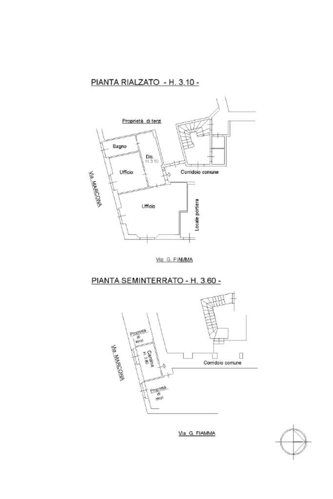 Bilocale Via Galvano Fiamma, Milano - planimetria 1