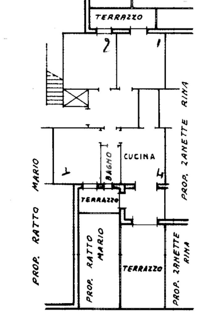 Apartment Via coronata, Genova (neighborhood Coronata) - floor plans 1