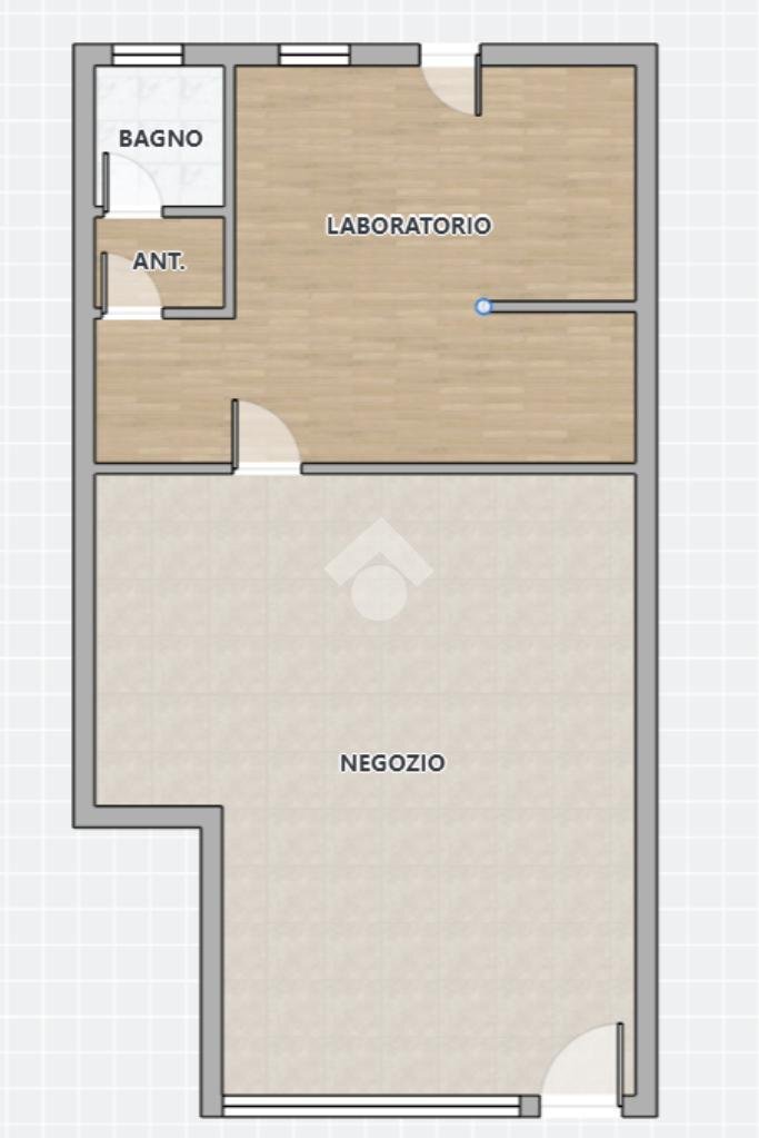 Shop Viale Leon Battista Alberti, Ravenna - floor plans 1