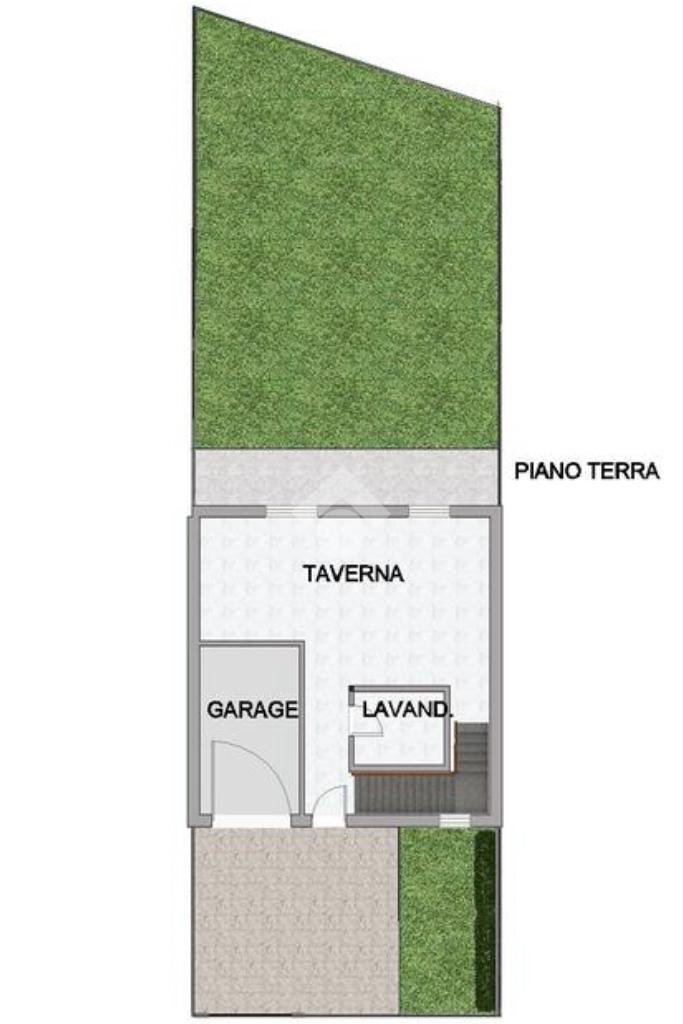 Villa a Schiera Piazza Lombardi, Peschiera Borromeo - planimetria 1