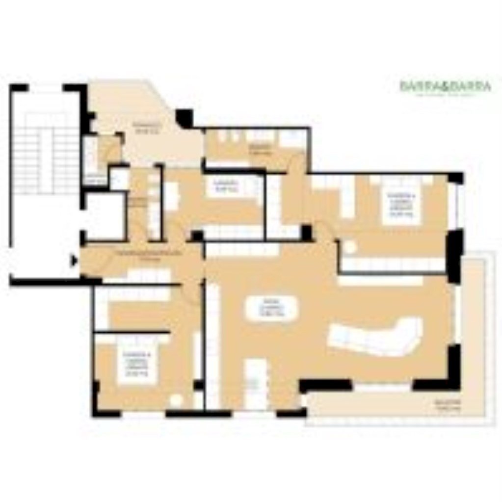 Four-room apartment Corso Giovanni Giolitti, 12, Cuneo (neighborhood Cuneo Nuova) - floor plans 1