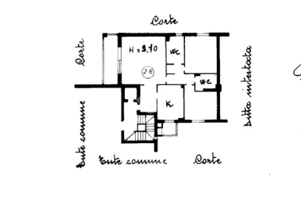 Trilocale Via nenni, Vittuone - planimetria 1