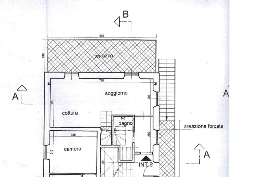 Quadrilocale Via Ponte Baccioni, Cicagna - planimetria 1