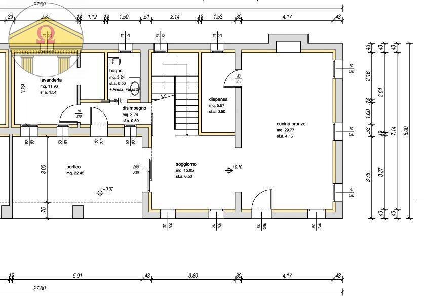 Foto 13 - Rustic Ponzano Veneto - floor plans 1