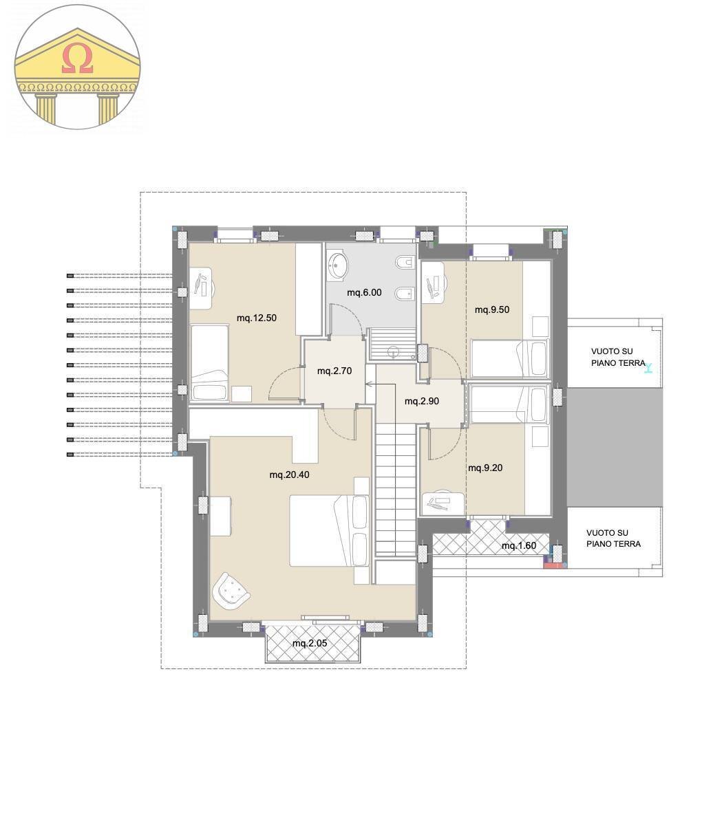 Foto 4 - Casa semi indipendente Ponzano Veneto - planimetria 1