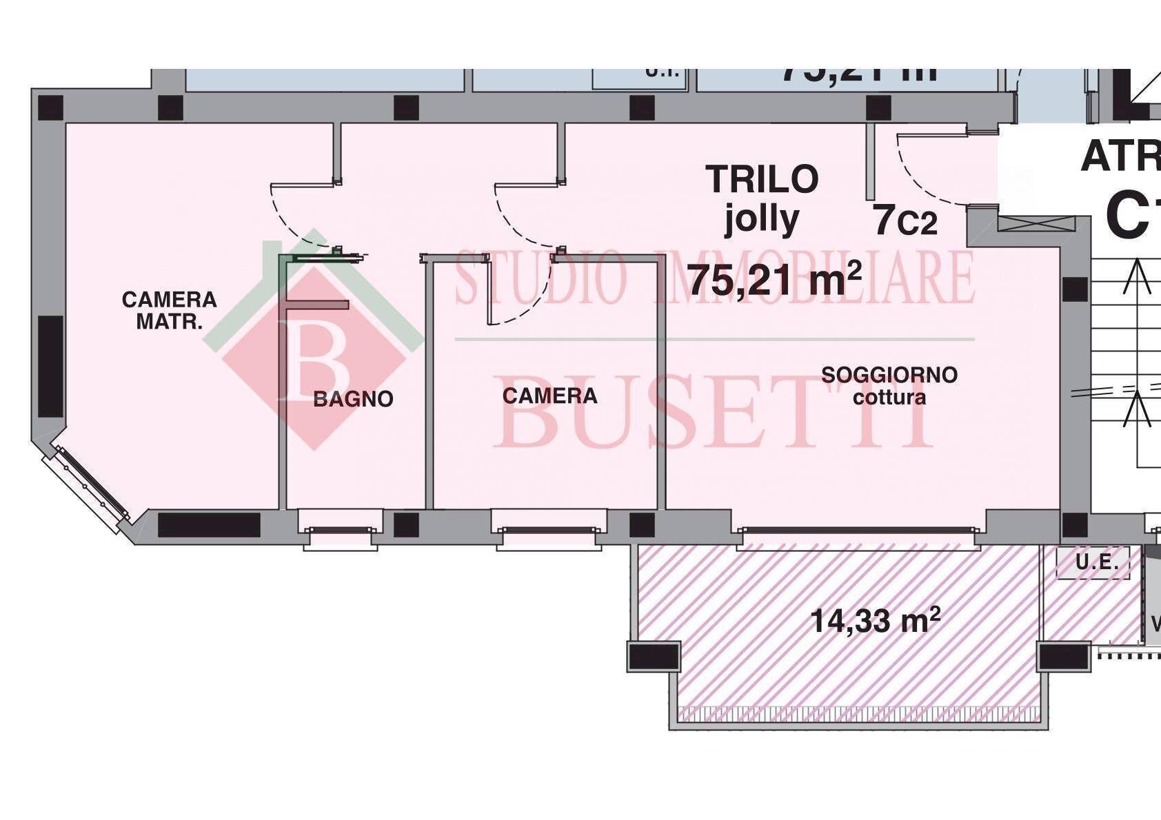 Foto 1 - Trilocale via Alpini d' Italia
 
snc, Solbiate Olona - planimetria 1