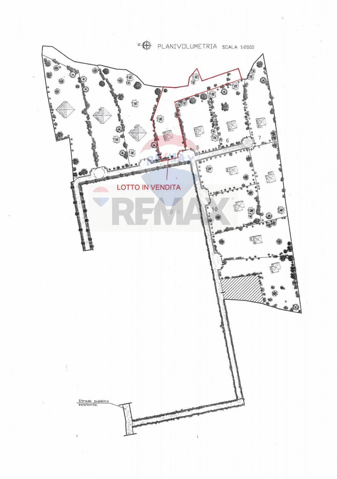 Pianta 2D - Terreno edificabile Via Donatello
 
snc, Capaci - planimetria 1