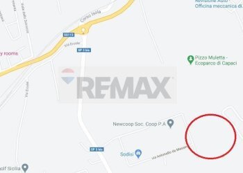 Posizione della mappa - Terreno edificabile Via Donatello
 
snc, Capaci - foto 8