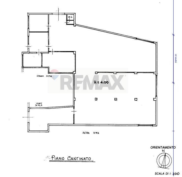 Pianta 2D - Locale Commerciale via XX Settembre
 
85, San Gregorio di Catania - planimetria 1
