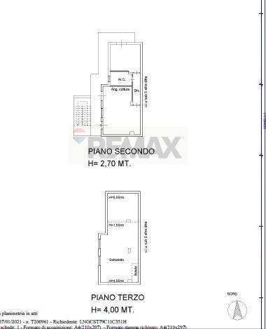 Pianta 2D - Four-room apartment Via Santa Maria dei Monti
 
12, Mascalucia - floor plans 1