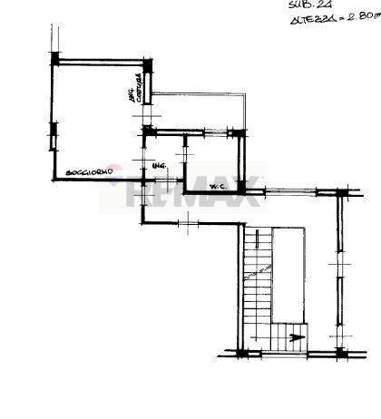 Pianta 2D - Monolocale Via Piccolo Torrente Pagliara
 
1, Roccalumera - planimetria 1