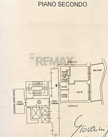Pianta 2D - Four-room apartment Via Giovanni Battista Piranesi
 
44, Milano - floor plans 1