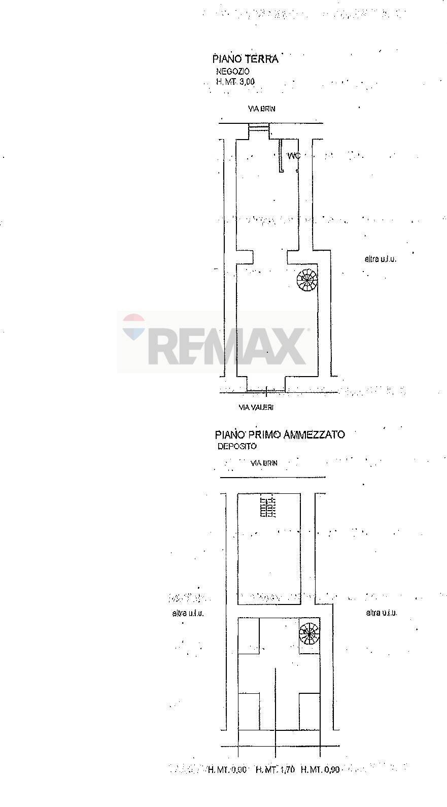 Pianta 2D - Locale Commerciale Via Valeri
 
3, Vieste - planimetria 1
