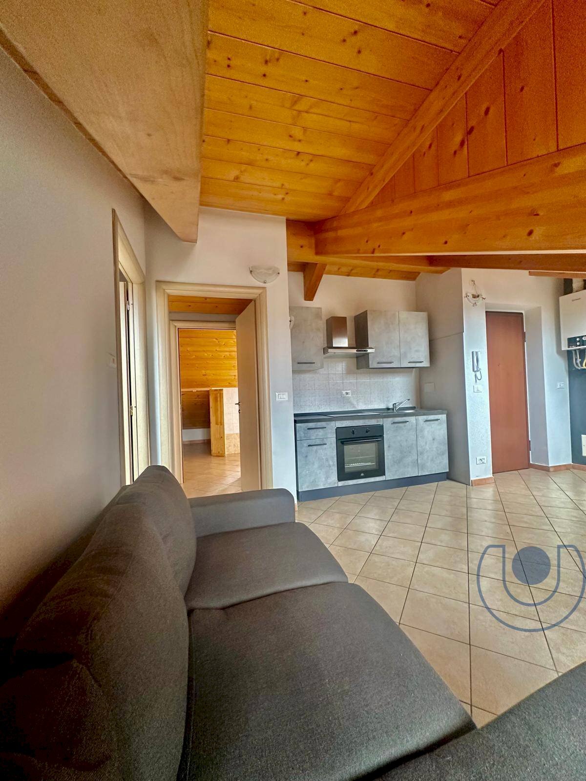 soggiorno con cucina - Attico Strada Genova, Moncalieri - foto 2