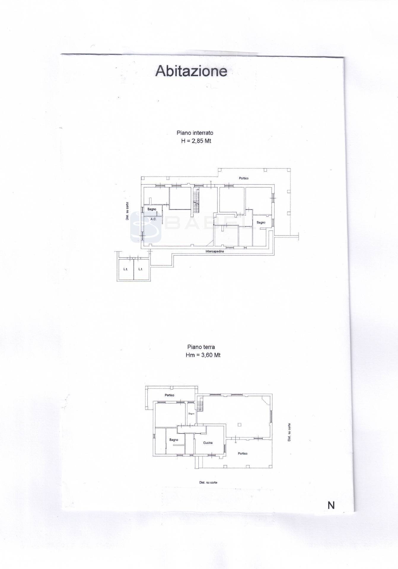 Foto 42 - Villa Strada della Cappella Borghesiana, Campagnano di Roma - planimetria 1