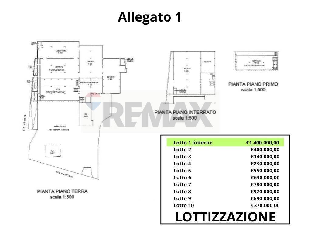 Pianta 2D - Capannone Piazza Giuseppe Mazzini
 
16, Besnate - planimetria 1