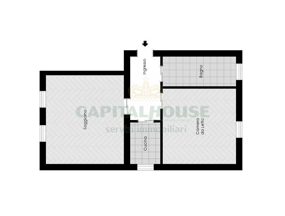 Foto 17 - Bilocale Via Alfredo Soffredini, Milano - planimetria 1