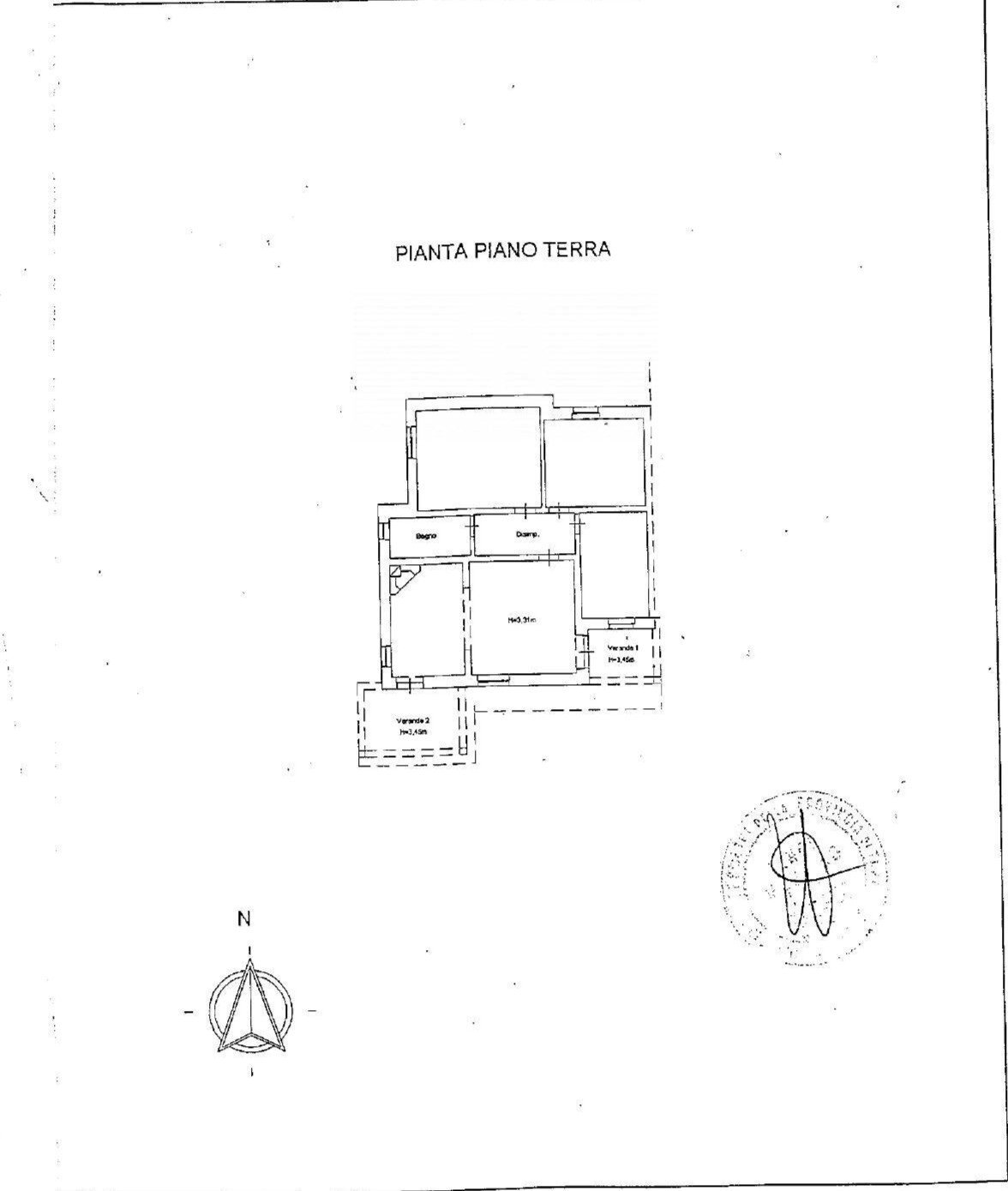 Foto 83 - Villa Strada Monti del Duca
 
128, Martina Franca - planimetria 1