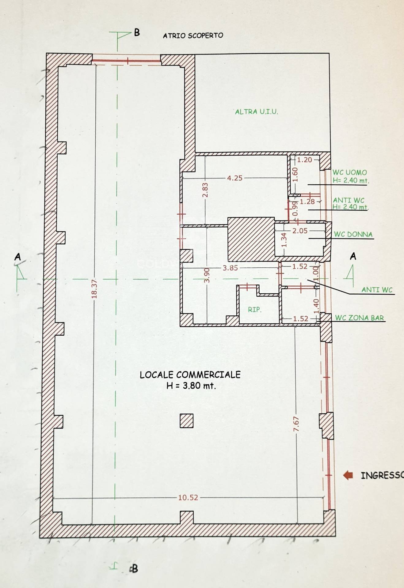 Foto 14 - Locale Commerciale Parallela Viale Europa
 
snc, Martina Franca - planimetria 1