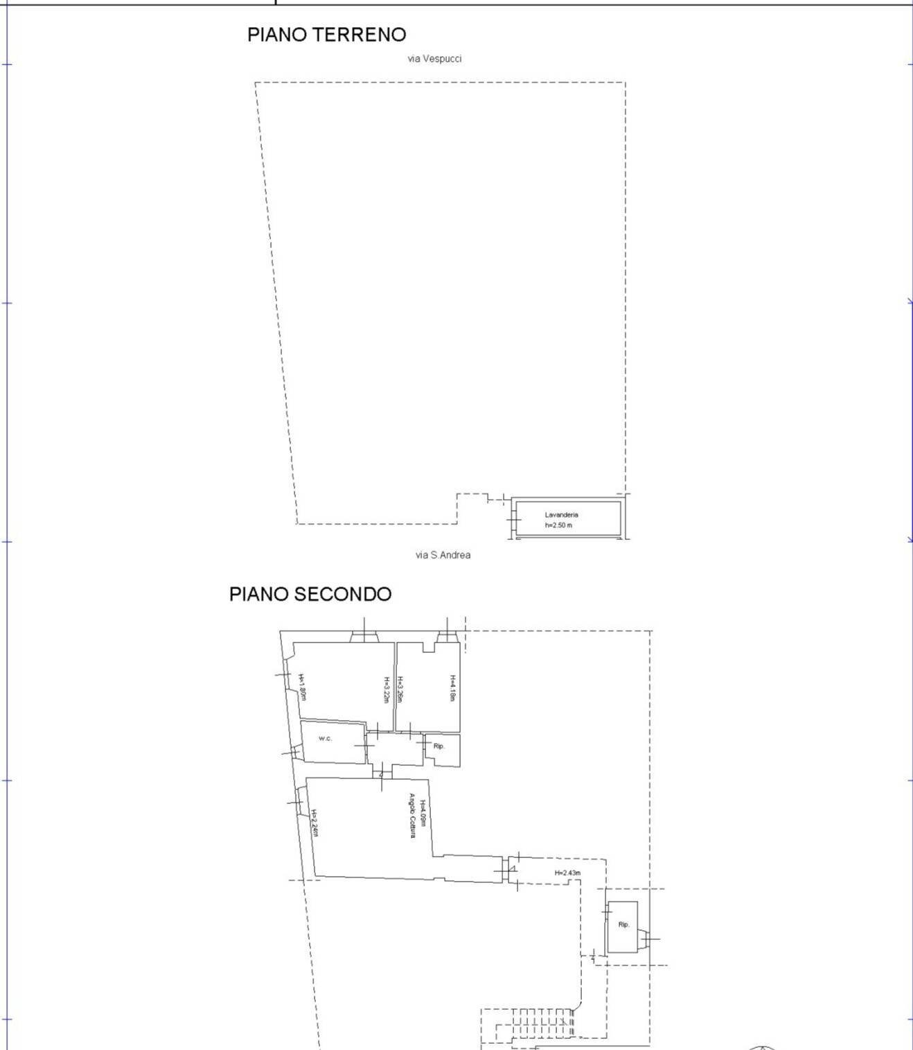 Foto 26 - Three-room apartment via sant'andrea, Barberino di Mugello - floor plans 1
