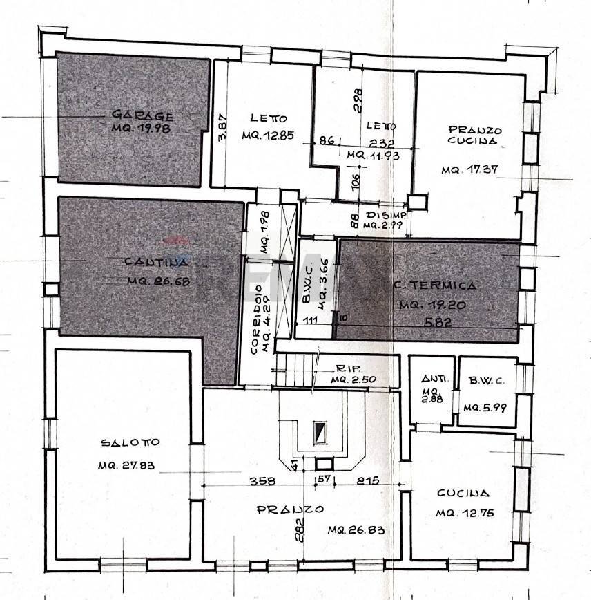 Pianta 2D - Villa Via del Sasso
 
10, Pianoro - planimetria 1