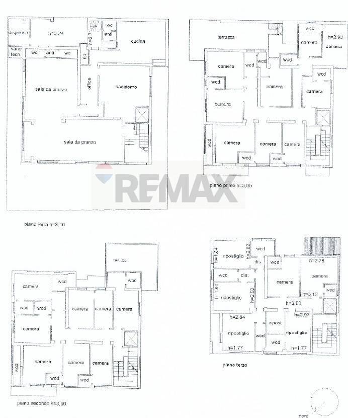 Pianta 2D - Hotel Rimini - planimetria 1