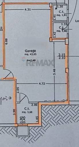 Pianta 2D - Trilocale Verucchio - foto 3