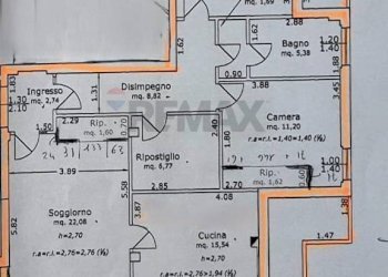 Pianta 2D - Trilocale Verucchio - foto 1