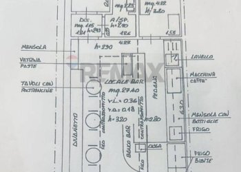 Pianta 2D - Bar Tavola Calda - Fredda Rimini - foto 14
