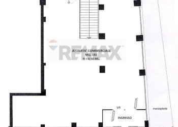 Pianta 2D - Locale Commerciale Rimini - foto 6