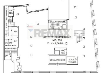 Pianta 2D - Locale Commerciale Rimini - foto 8