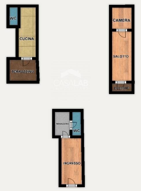 Foto 2 - Appartamento via pastizzaro
 
9-7, Carini - planimetria 1