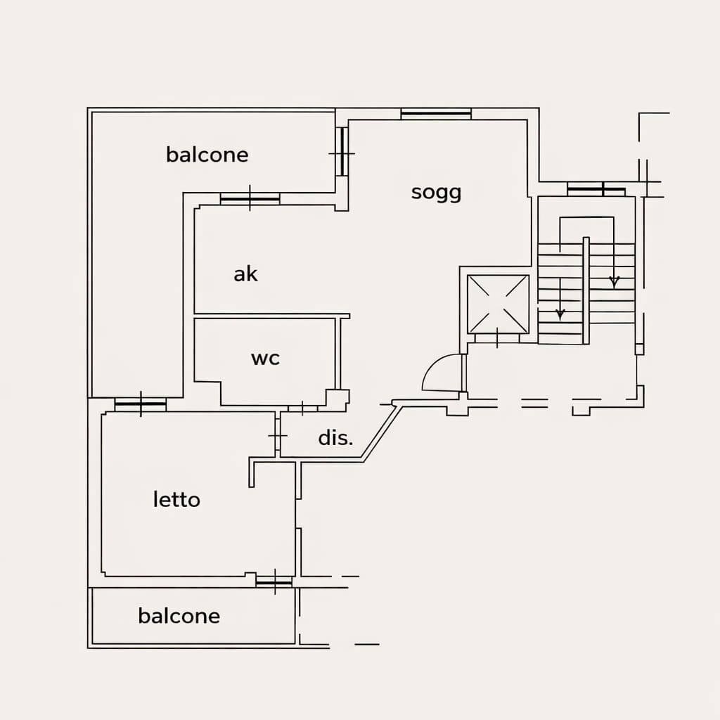 Foto 21 - Bilocale Via di Vittorio
 
snc, Terni - planimetria 1