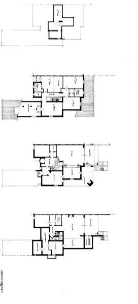 Villa a Schiera viale Giulio Zavaritt, Gorle - planimetria 1