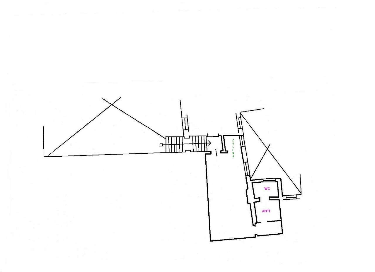 planimetria - One-room apartment via Guido Reni, Bologna (neighborhood Centro Storico) - floor plans 1