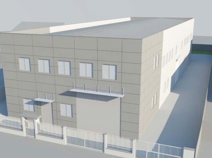 render-progettazione-dl-capannone-industriale-uffi - Terreno agricolo Santarcangelo di Romagna - foto 2