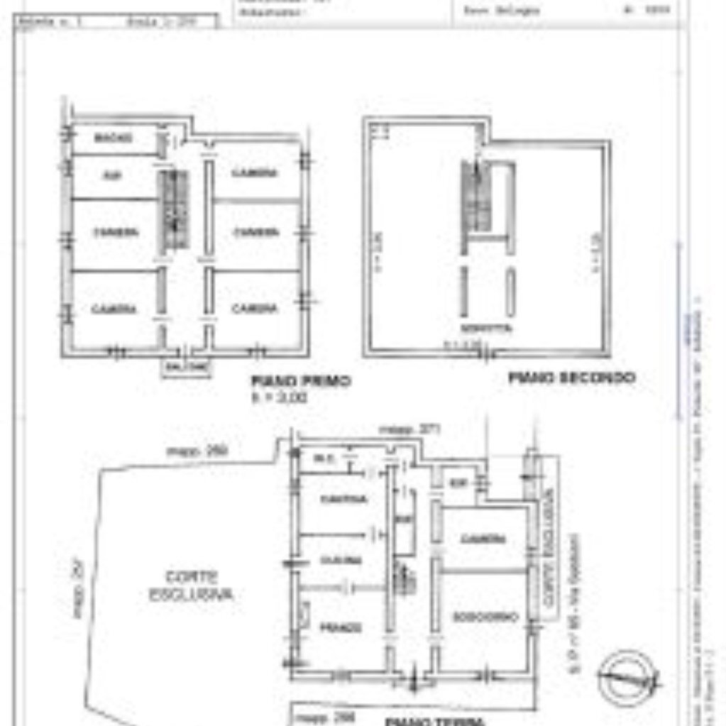 Casa indipendente Via Sabbioni, Loiano - planimetria 1