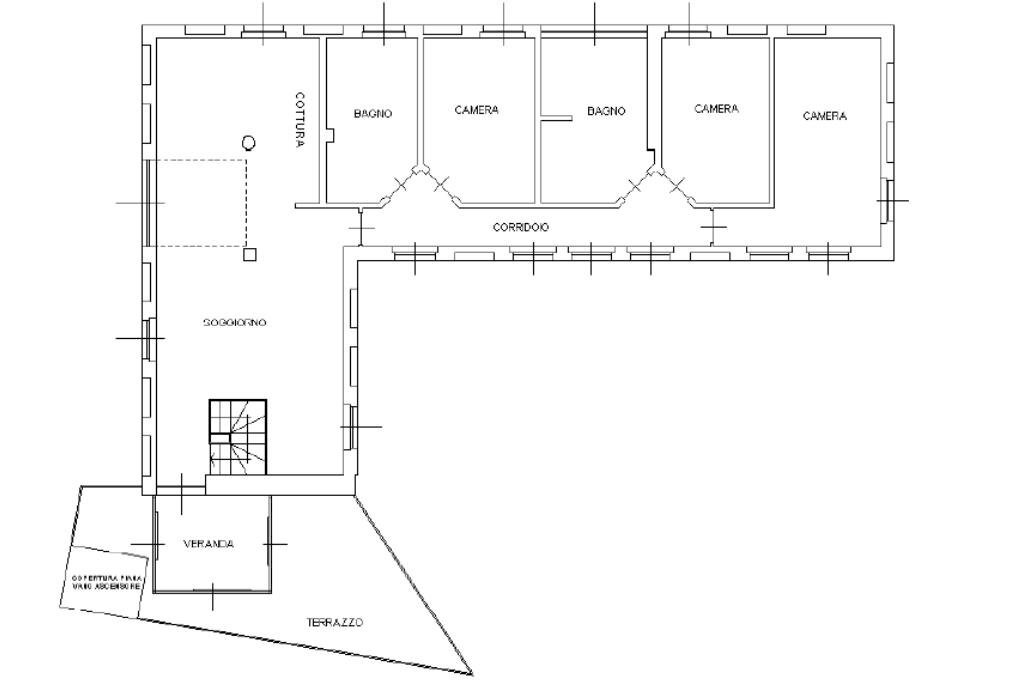 Apartment Via XXV Aprile, San Mauro Torinese - floor plans 1