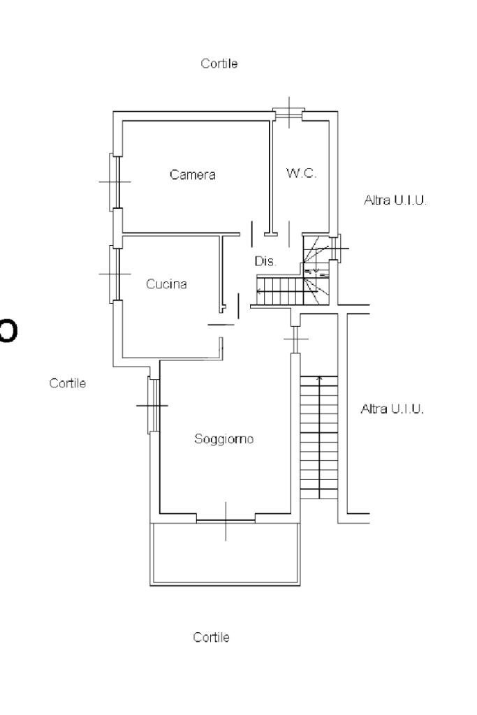 Trilocale Via martiri della libertà, Giaveno - planimetria 1